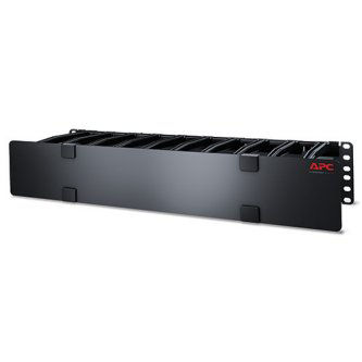 APC/Schneider Electric 2U Horizontal Cable Manager, 6"