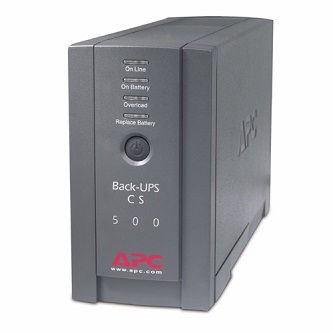 APC/Schneider Electric BACK-UPS,CS,500VA BLACK