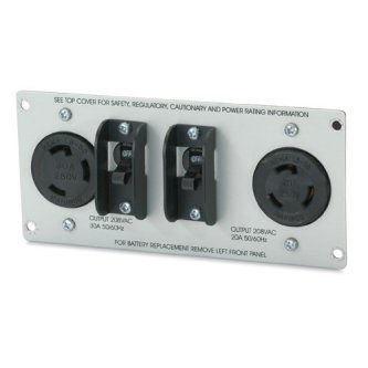 APC/Schneider Electric APC Backplate w/(2) L6-20R forSUA3000RMT