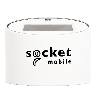 Socket Mobile S320 w/SM Link GP Rdr  White Secure Pad