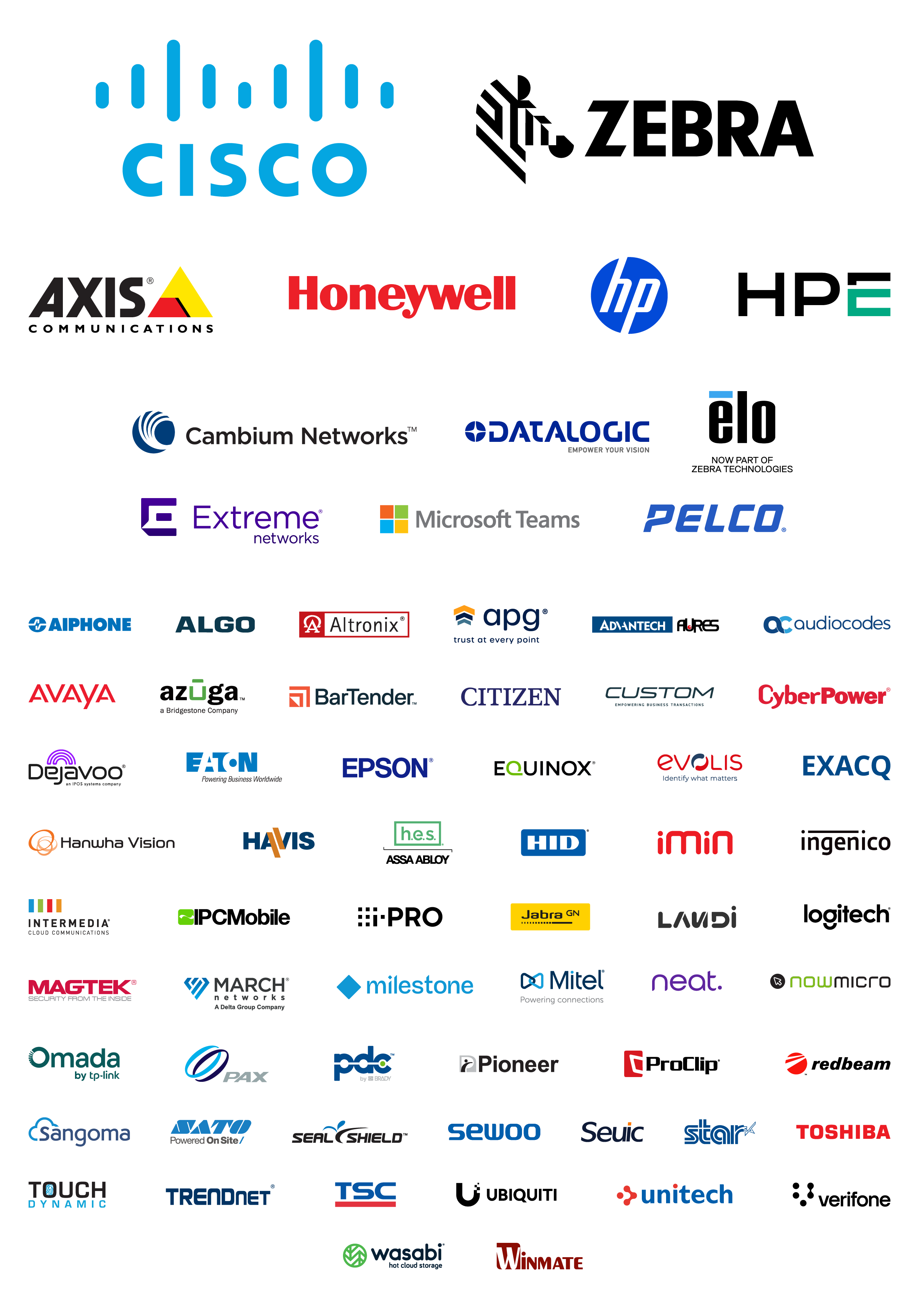 P126 logo grid