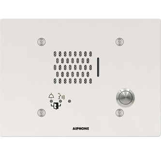 Aiphone IP AUDIO 3-GANG DOOR STATION, WHITE