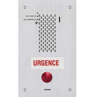 Aiphone IP AUDIO EMERGENCY STATION,1 BTTN,FRENCH