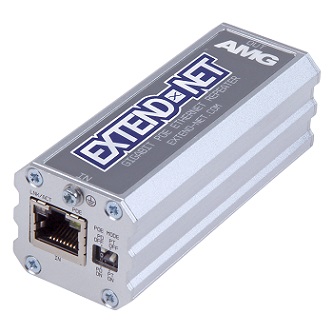 AMG Systems Industrial 1 Ch PoE Ethernet Repeater