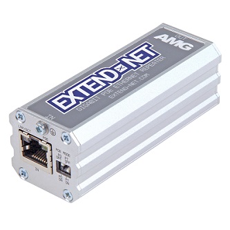 AMG Systems Industrial 1 Ch PoE Ethernet Repeater