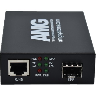 AMG Systems CommlMediaConv SM 1Fibres 1550nm 20Km LC