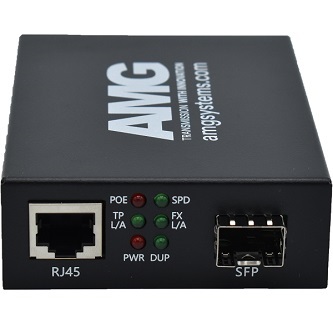 AMG Systems Comml MR MediaConvrt MM1Fibre1550nm1KmLC