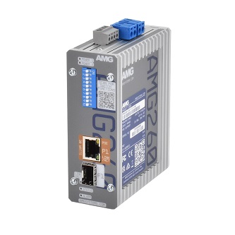 AMG Systems Industrial 30W PoE Media Converter