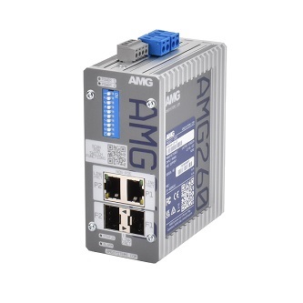 AMG Systems Dual Ch Ind Multirate Media Converter