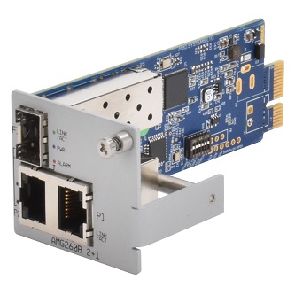 AMG Systems 2+1 Industrial Blade Media Converter