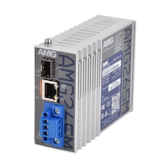 AMG Systems Industrial Mini PoE Media Converter