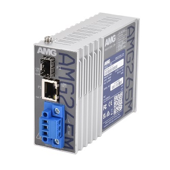 AMG Systems Industrial Multirate Mini Media Convertr