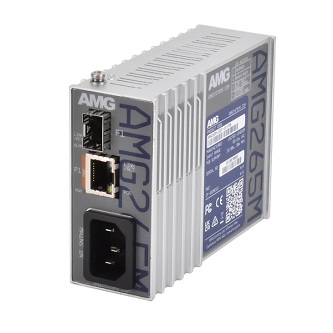 AMG Systems Industrial Multirate PoE Media Converter