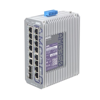 AMG Systems Industrial 16 Port Unmanaged PoE Switch