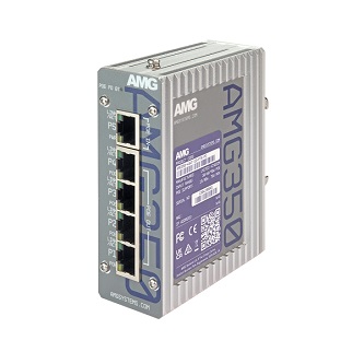 AMG Systems Industrial 5 Port Unmanaged PoE Switch