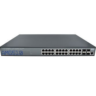 AMG Systems Commercial 26 Port PoE Managed Switch