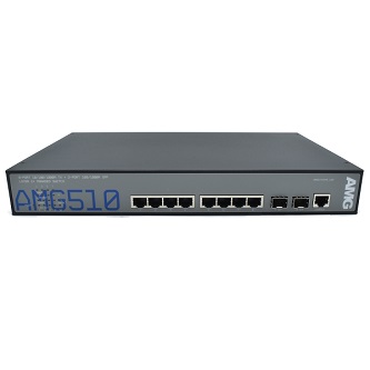 AMG Systems Commercial 10 Port Managed Switch