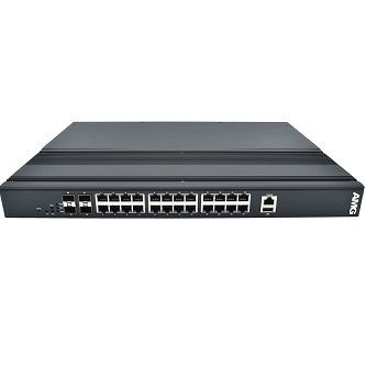AMG Systems Industrial 28 Port PoE Managed Switch