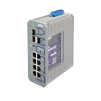 AMG Systems Industrial 11 Port PoE Managed Switch