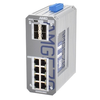 AMG Systems Industrial 12 Port Managed Switch
