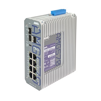 AMG Systems Industrial 11 Port PoE Managed Switch