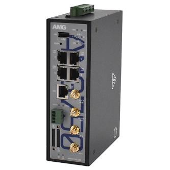 AMG Systems Industrial 4G/LTE Cat4 USA Router