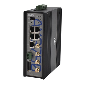 AMG Systems Industrial 4G/LTE Cat4 USA PoE Router
