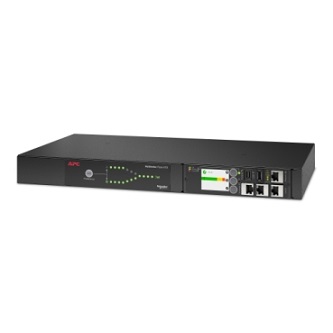 APC/Schneider Electric Rack ATS, 100/120V, 15A, 5-15 in, (10) 5