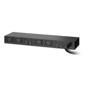 APC/Schneider Electric Rack PDU, Basic, 0U/1U, 208V, 30A, (4)