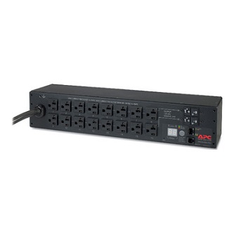 APC/Schneider Electric Rack PDU,Metered,2U,30A,120V,(16) 5-20