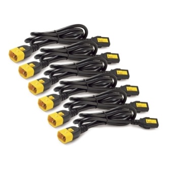 APC/Schneider Electric Power Cord Kit (6 ea), Locking, C13 C14