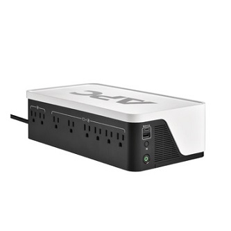 APC/Schneider Electric APC Back-UPS 120V, 900VA, 8 outlets
