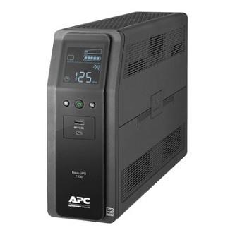 APC/Schneider Electric Back UPS PRO BN 1350VA, 10 Outlets, 2 US