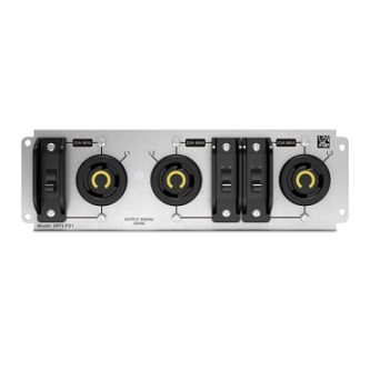 APC/Schneider Electric APC Backplate Kit w/ Qty. 3 L5-20R for S