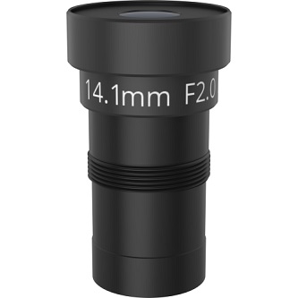Axis Communications Lens M14 14.1 mm F2.0 IR 4 pcs