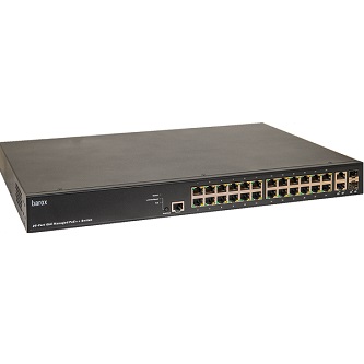 Barox Switch,19",DMS,GE:24xPoEbt+2xTX/SFP