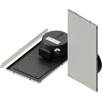 Bogen SPEAKER, CEILING, DROP IN PANEL,1X2, BRW