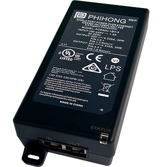 Bogen PoE Ultra Injector,56V,1-port,802.3bt