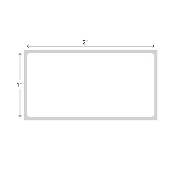 Code Corporation PDC DT Paper Labels Wht 2x1.93