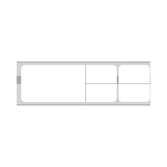 Code Corporation PDC Misys/Sunquest 1.5" Core Wht