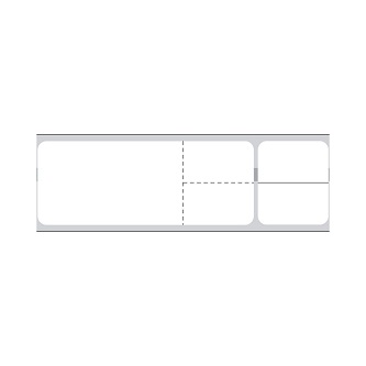 Code Corporation PDC Misys/Sunquest 1.5" Core Wht