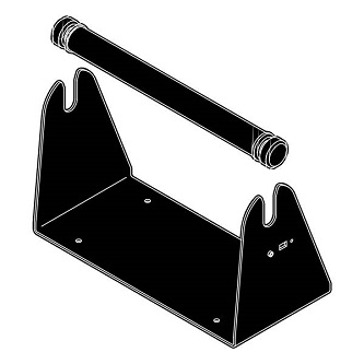 Custom America ROLL HOLDER KIT KPM216HIII DIAM. 140MM