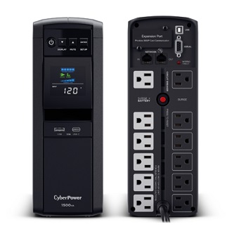CyberPower 1500VA/1000W PFC Sine Wave UPS