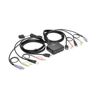 Eaton 2-Port KVM Switch w/ HDMI USB
