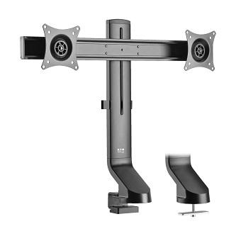 Eaton Dual-Display Monitor Arm w/ De
