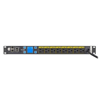 Eaton EPDU MA 1U IN: 5-15p,24A, (8)5-15r