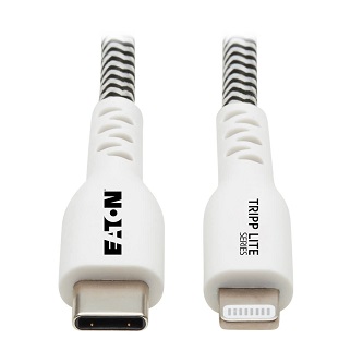 Eaton USB C LIGHTNING CABLE LED 3FT