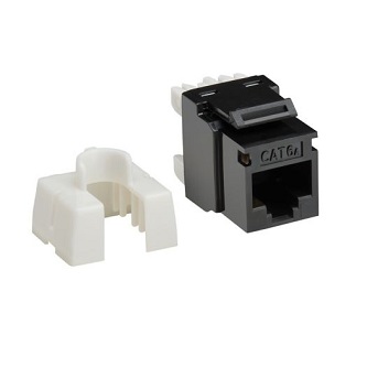 Eaton Cat6 Keystone Jack 4PPoE Compliant 110/K