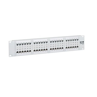 Eaton Cat6 Patch Panel 48-Port 4PPoE Compliant
