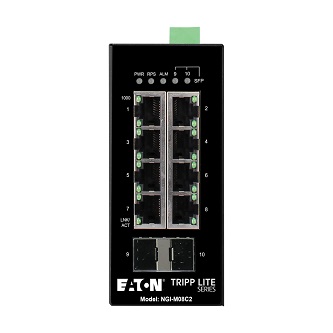 Eaton GBE SWITCH 8-PORT MANAGED 2SFP